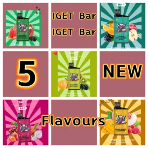 clearance IGET Bar 3500 Puffs Big Sale 40 Flavors