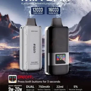 new FISCO Mix Bar 12000 Puffs 11 Flavors