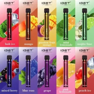 IGET XXL 1800 Puffs 30 flavors