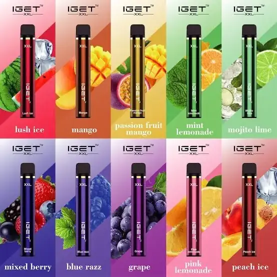 IGET XXL 1800 Puffs 30 flavors