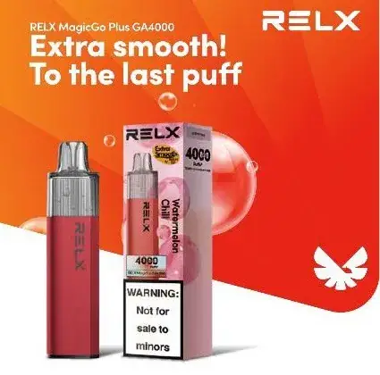 RELX Magicgo Plus GA4000 Puffs 10 Flavors