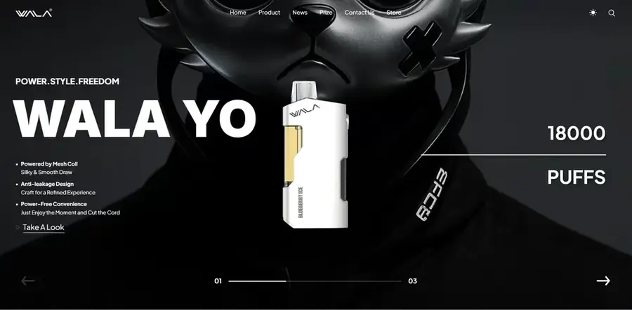 New WALA YO 18000 Puffs Disposable Vape 18 Flavors(Chance to Win $ or Device )