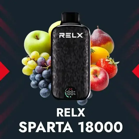 new Relx Sparta 18000 Puffs 20 Flavors