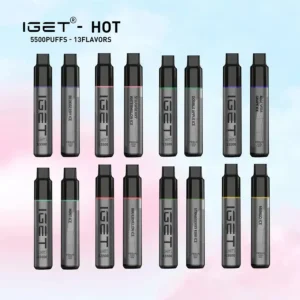 IGET HOT 5500 Puffs 31 Flavors